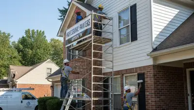 Painting contractors in Nashville, TN providing professional interior and exterior home painting services