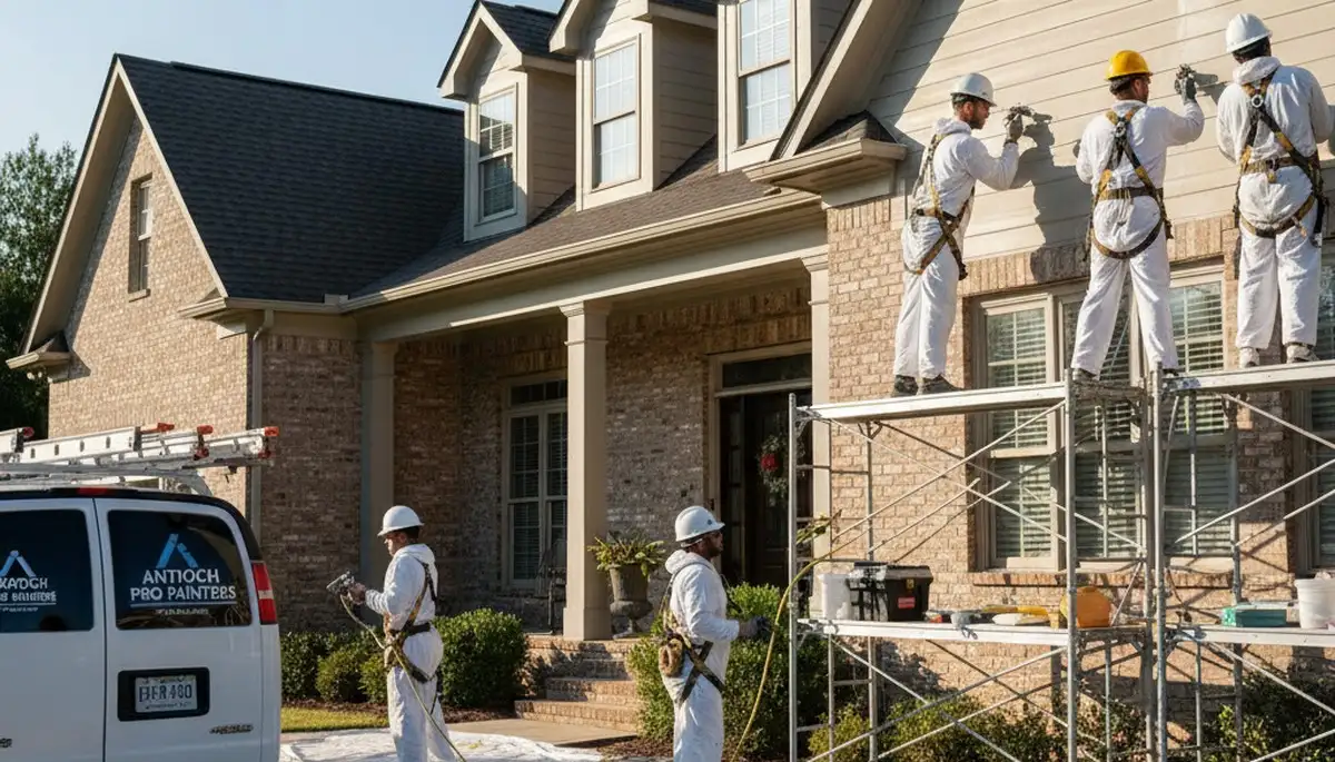 Nashville, TN painting company team providing professional interior and exterior painting services