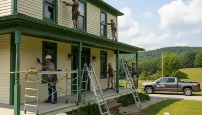 Nashville, TN painting contractor providing professional interior and exterior painting services