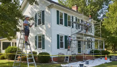 Nashville, TN painting contractor for interior and exterior residential painting services