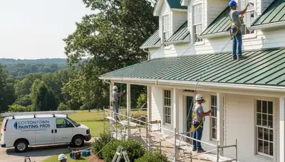 Nashville, TN painting contractors providing professional interior and exterior house painting services