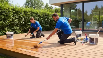 Professional deck staining service in Nashville, TN for weather-resistant wood protection
