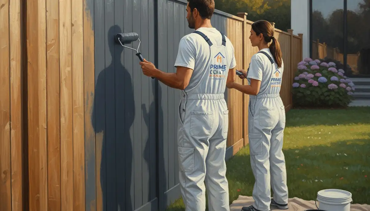 Nashville fence painting service for wood and metal fences by Nashville Paint Pros in Nashville, TN