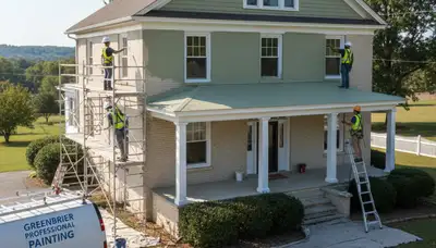 Painting contractor serving Nashville, TN with professional interior and exterior painting services