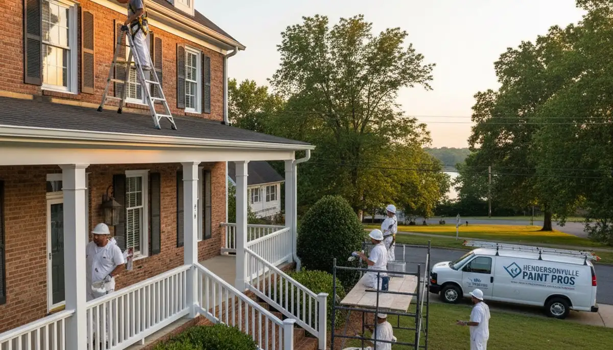Professional painters serving Nashville, TN, for interior and exterior house painting projects