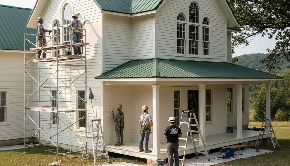 Nashville, TN painting contractor providing professional interior and exterior painting services