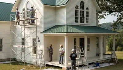 Nashville, TN painting contractor providing professional interior and exterior painting services