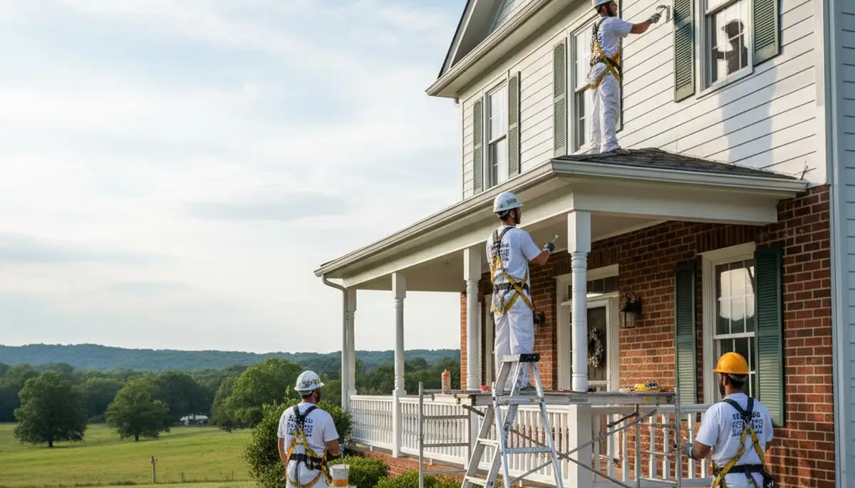 Professional Nashville, TN painters providing interior and exterior painting services