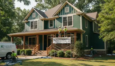 Painting contractors in Nashville, TN providing professional interior and exterior painting services