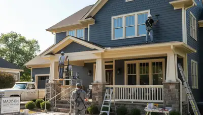 Painting contractor in Nashville, TN providing professional interior and exterior painting services