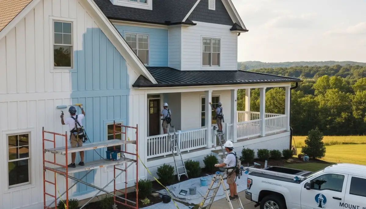 Nashville, TN painting contractor serving homes with professional interior and exterior painting services