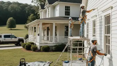 Nashville, TN painting contractors providing professional interior and exterior painting services