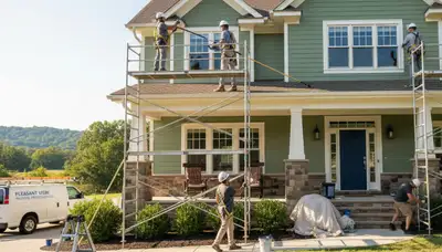 Nashville, TN painting contractor providing professional residential and commercial painting services