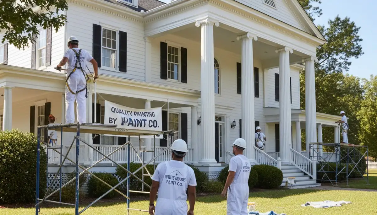 Professional Nashville, TN painting crew providing interior and exterior house painting services