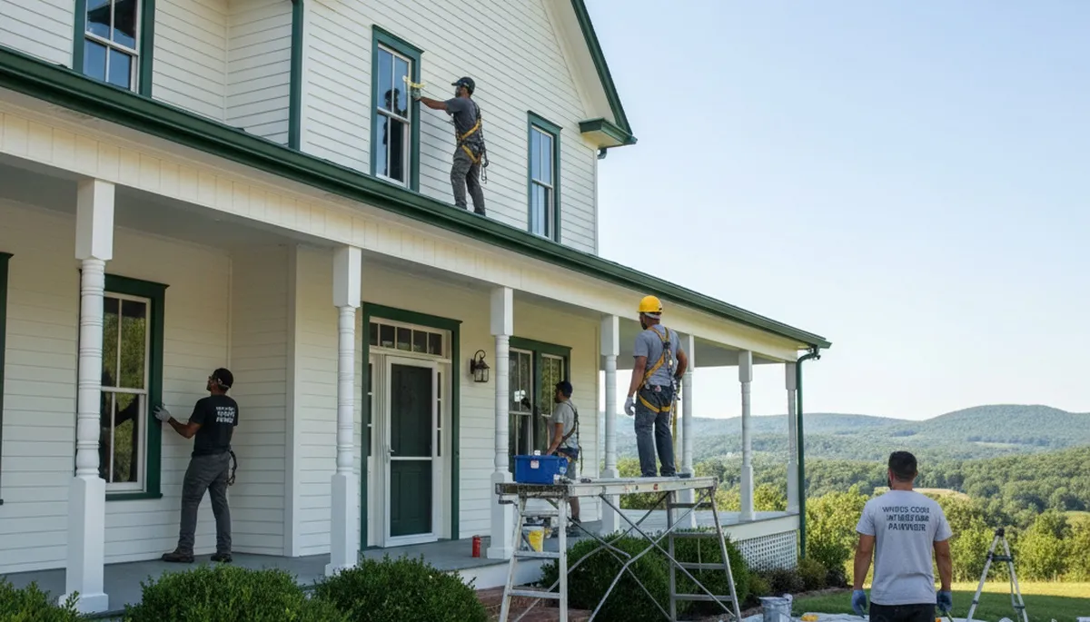 Painting contractors in Nashville, TN delivering professional interior and exterior painting services