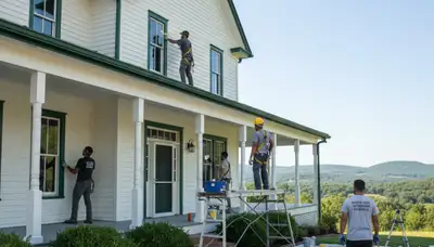 Painting contractors in Nashville, TN delivering professional interior and exterior painting services